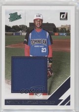 2019 Panini Donruss Rated Prospect Material Estanli Castillo #RPM-EC 17lu