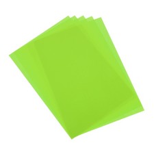 5 Pcs Shrink Plastic Sheets, 8x12 Inch Shrink Films Paper, Light Green