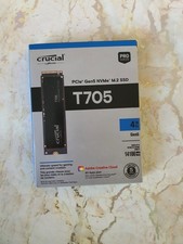 Crucial T705 Pro Series 4TB PCIe Gen5 NVMe M.2 SSD