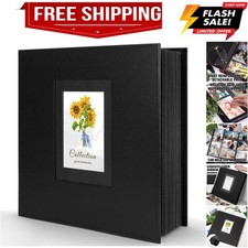 4x6 600 Photos, Leather Cover Extra Large Capacity Holds 600 Horizontal and V...