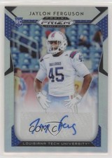 2019 Panini Prizm Draft Picks Silver Jaylon Ferguson #163 Auto s9d
