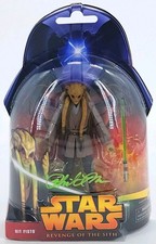 Star Wars Black Series Kit Fisto Revenge of the Sith 20th Anniversary Signed