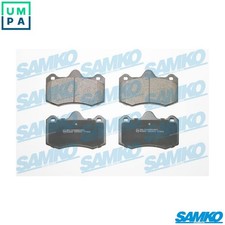 BRAKE PAD SET DISC BRAKE 5SP2009 FOR RENAULT CLIO/II/Mk/MIO LUTECIA SEAT 2.9L