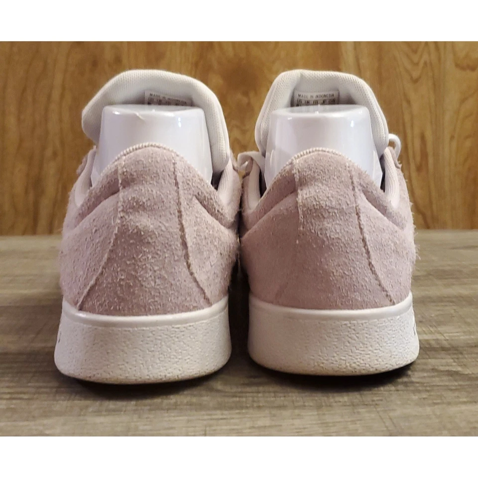 Adidas VL Court 2.0 Suede Sneakers Women's Size 8.5 Pink - Image 4 of 4