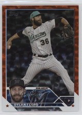 2023 Topps Update Orange Foil 286/299 Dylan Floro #US92 15tx