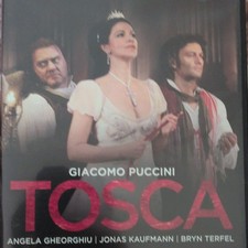 Giacomo Puccini Tosca DVD Angela Gheorghiu Jonas Kaufmann 2012 120min E