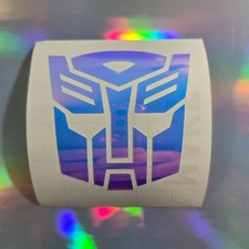 Transformers Autobot Logo Vinyl Decal Sticker for Car, Window, Phone, Laptop