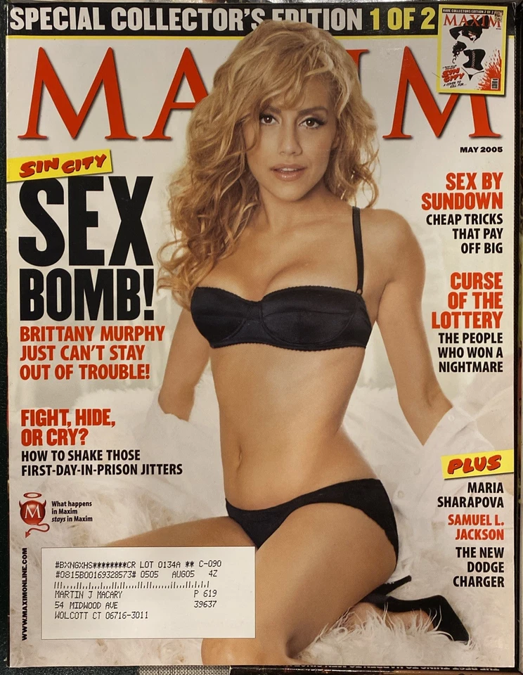 Maxim Magazine 2005 LOT March April May June August Love-Hewitt Hilton Murphy - Image 4 of 4