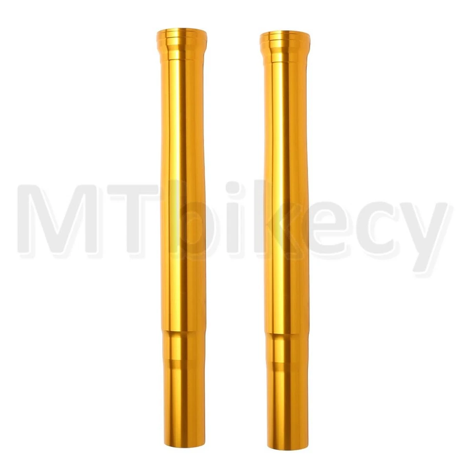 2xGold Front Suspension Fork Outer Tubes For Suzuki GSX1300R Hayabusa 2008-2018 - Image 2 of 3