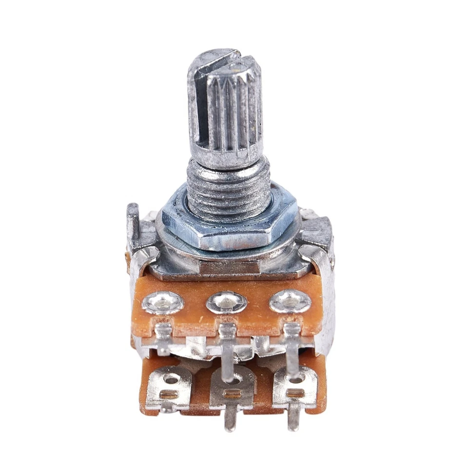 6 Pcs B50K 50K Ohm 6 Terminals Dual Linear Rotary Taper Potentiometers D5W17772 - Image 2 of 4