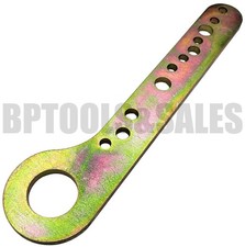 6 Ton Auto Body Frame Pulling Draw Bar 15 Multi Hole Pull Plate Forge Steel