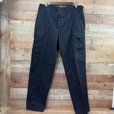 PROPPER Black Ripstop Canvas Men’s 32X32Tactical Uniform Cargo Pants