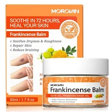 Morovan Extracts Frankincense Balm 2fl.oz：Natural Moisturizer for Bruises repa