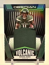 2020 Panini Obsidian - Volcanic Material Denzel Mims #VM-25 #’d 16/50 (MEM, RC)