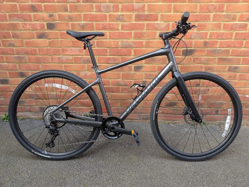 Specialized Sirrus X 4.0 hybrid bike 2021, Grey, Medium Frame, Excellent Cond.