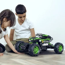 Carro A Control Remoto Monster Truck Para Niños Y Grandes Bateria Recargable NEW