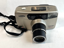 Samsung Maxima 1450AF 35mm Point  Shoot Film Camera 38-145mm Zoom