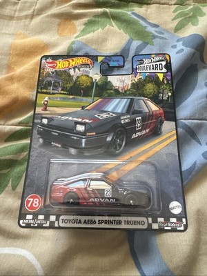 2023 Hot Wheels Premium Boulevard #78 Toyota AE86 Sprinter Trueno