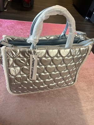 Stoney Clover Lane Limited Edition Heart Quilted Handbag. New with Tags and Bag