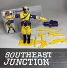 Vintage GI Joe ARAH 1993 Dr. Mindbender v2 100% Complete w/File Card & Stand
