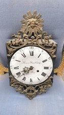 Mécanisme d'horloge comtoise haut gamme François Desire Odobez dit "Odo" pendule