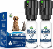 Cat Spray Deterrent System 2 Pack Automatic Cat Deterrent Spray, Motion Activa