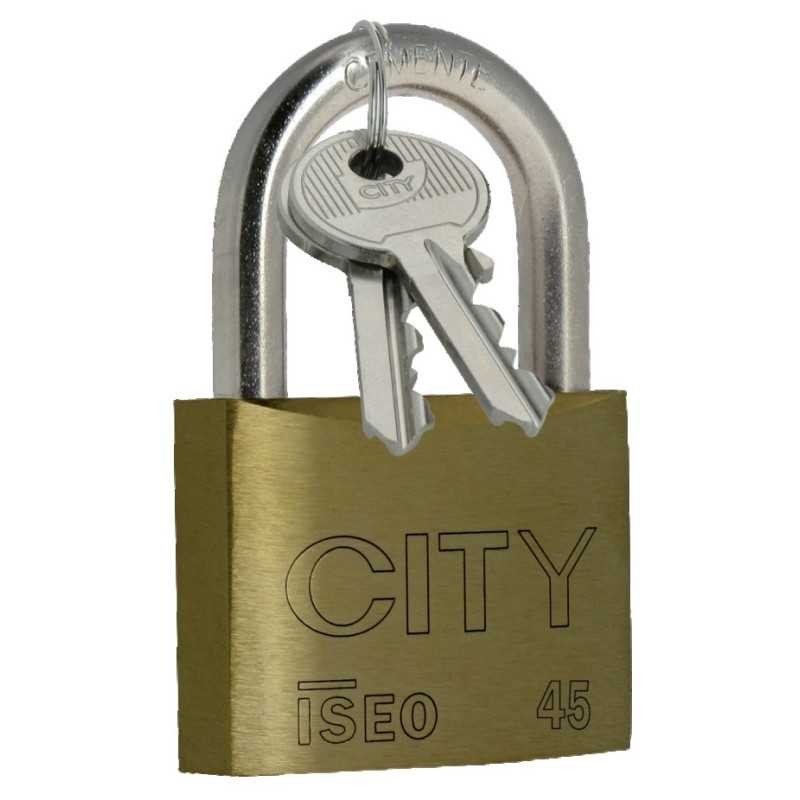 Cadenas CITY 45 résistant pour remplacer vos verrous défectueux d'armoires