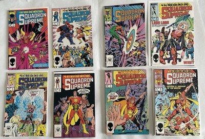 SQUADRON SUPREME (1985): #1-12 Complete Series VF Marvel Comics
