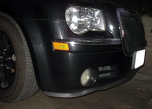 CHRYSLER DODGE PLYMOUTH MAZDA MITSUBISHI EAGLE * Divisor de labios de barbilla de goma delantero Foto 4 de 4