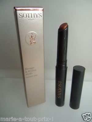 Rouge à Lèvres Stylo SOTHYS N°3 Brun - Effet Glamour - Traçage Précis - Neuf