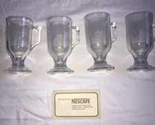 LOT(4) Vintage Nestle Nescafe World Globe Irish Coffee Mugs BNIB