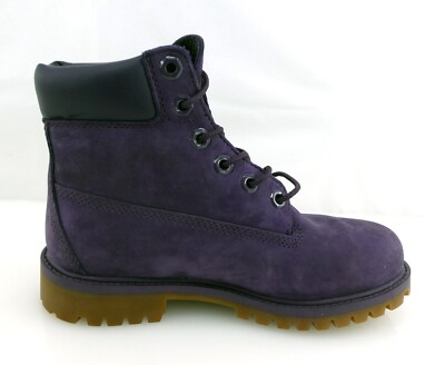 Timberland Shoes 6 Inch Premium Purple Combat Boots Womens 5.5 | eBay