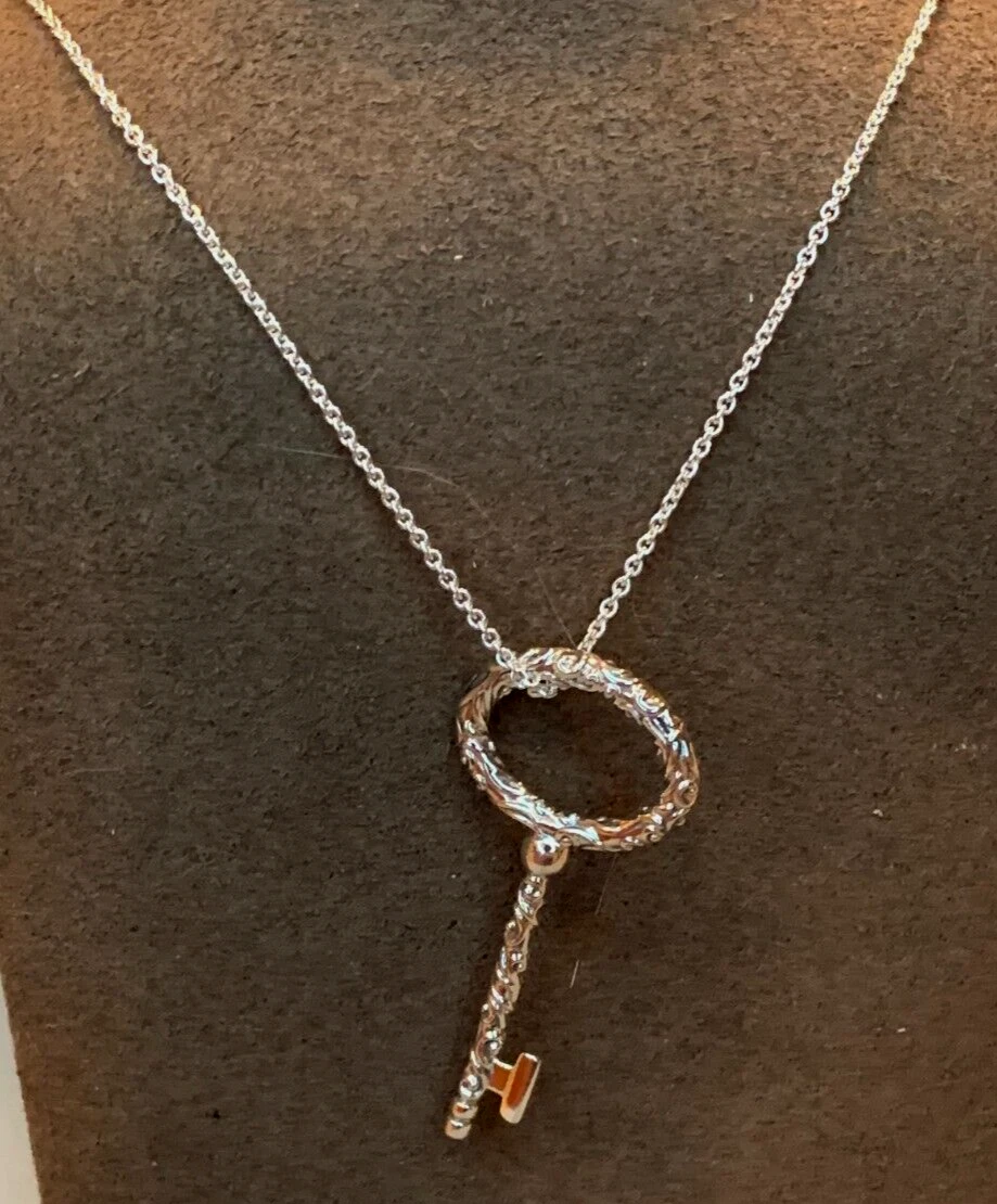 Pandora regal sale key pendant necklace