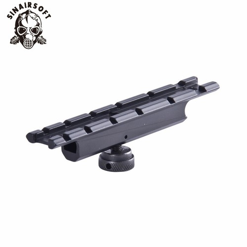 Tactical 20mm Carry Handle Weaver Picatinny Rail Base Mount Scope Laser Airsoft - Picture 4 of 6
