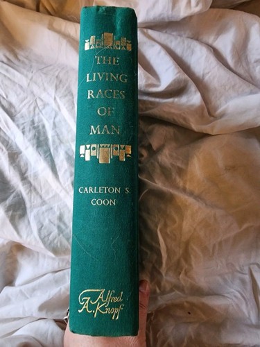 First Edition/First Printing/The Living Races of Man by Carleton S. Coon HC 1965 - Picture 7 of 8