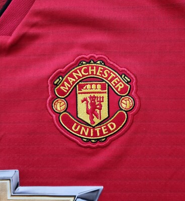 Maillot Manchester United 2018-2019 Domicile #6 Pogba, Taille M Adidas, état Occasion