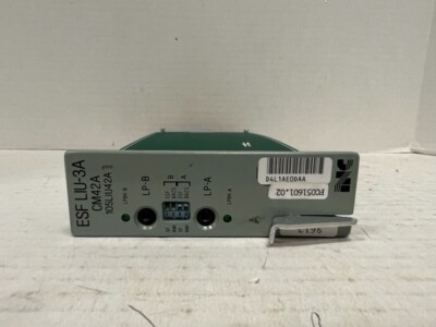 Integrated Network Corp 105LIU42A1, D4L1AE0DAA, ESF LIU-3A COM UN