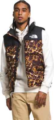 The North Face 1996 Retro Nuptse NF0A3JQQOS3 Puffer Vest Men's Coal Brown CLO733