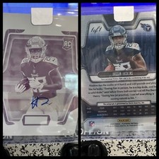 2022 Panini Playbook Hassan Haskins 1 of 1 RC Auto Rookie Printing Plate 1/1