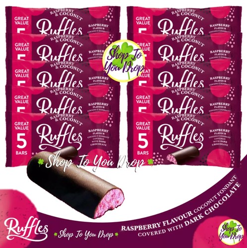 VALEO JAMESONS RASPBERRY RUFFLES 26G BARS Dark Chocolate Ruffle Bar✨Cheapest✨🎁 - Picture 12 of 12