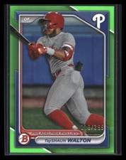 2024 Bowman Prospects Lime Green TayShaun Walton /399 #BP-113