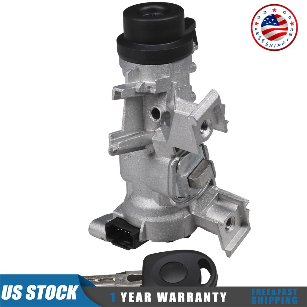 Ignition Switch Fit Audi R8 A3 VW Jetta Golf Rabbit With Lock Cylinder Key