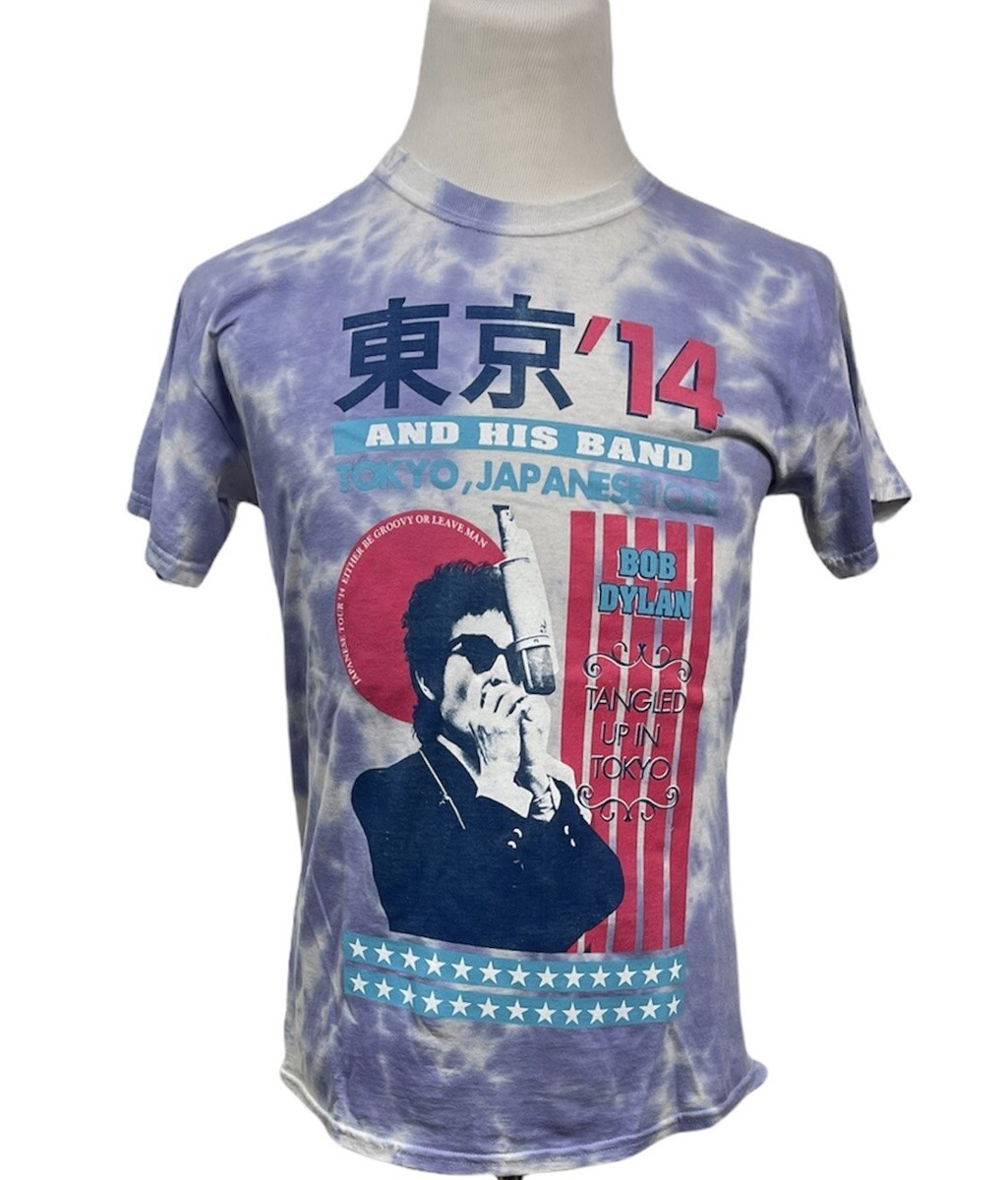 NWOT Authentic Bob Dylan '14 Tokyo Japan Tour T Shirt Size