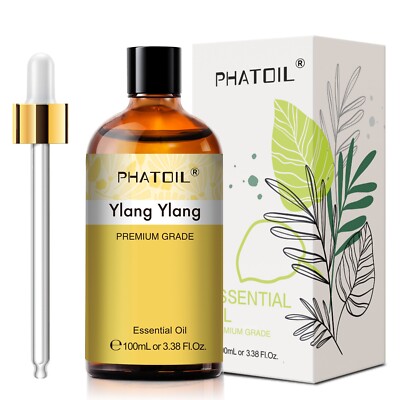 100ml Ylang Ylang ätherisches Öl Natur Aromatherapie für Diffuser,Massage,DIY