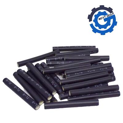 Pack of 30 5.1mm Expanded I.D. Adhesive-Lined Heat Shrink Tube 65mm Length Auto