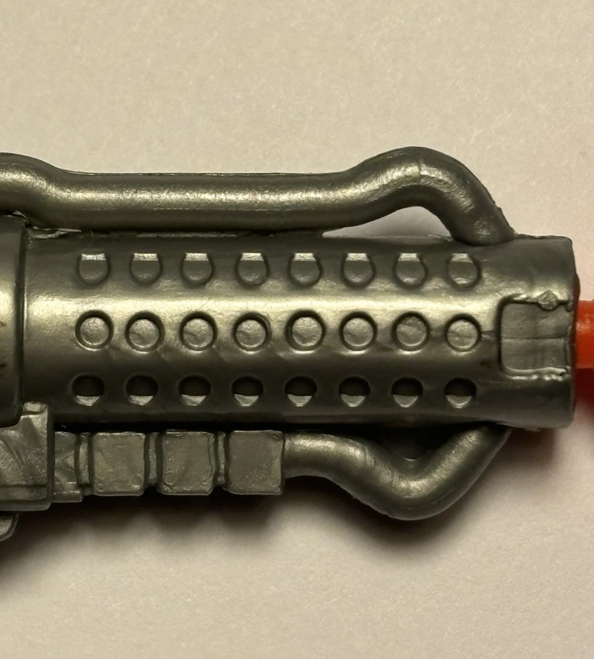 PISTOLA DE PELÍCULA SUPER MARIO BROS ERTL 1990 Goomba Iggy Lanzallamas Arma Probada Foto 4 de 4