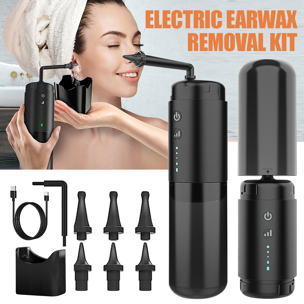 Ear Wax Removal Tool Water Powered Wush Ear Cleaner Electric Ear