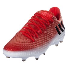 red and white messi cleats