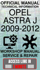 ACCESS LINK MANUALE OFFICINA UFFICIALE ASSISTENZA E RIPARAZIONE OPEL ASTRA J 2009-2012