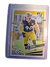 T.J. Watt 2023 Donruss #254 Pittsburgh Steelers-